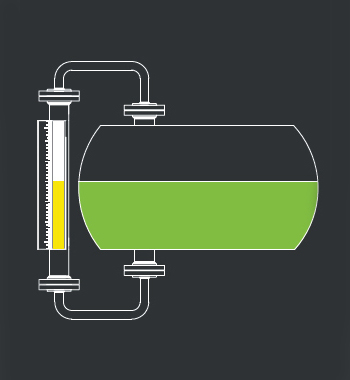 Level Gauge Installation Style C