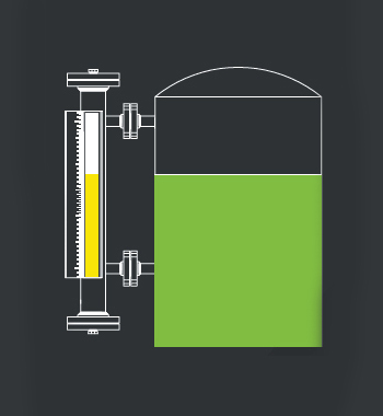 Level Gauge Installation Style D